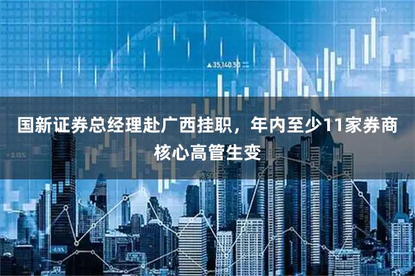 国新证券总经理赴广西挂职，年内至少11家券商核心高管生变
